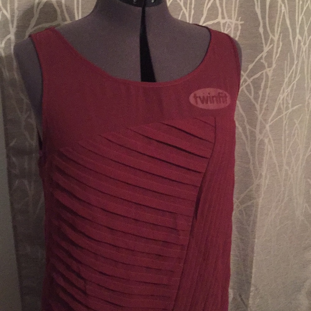 Vintage glamour chiffon dress